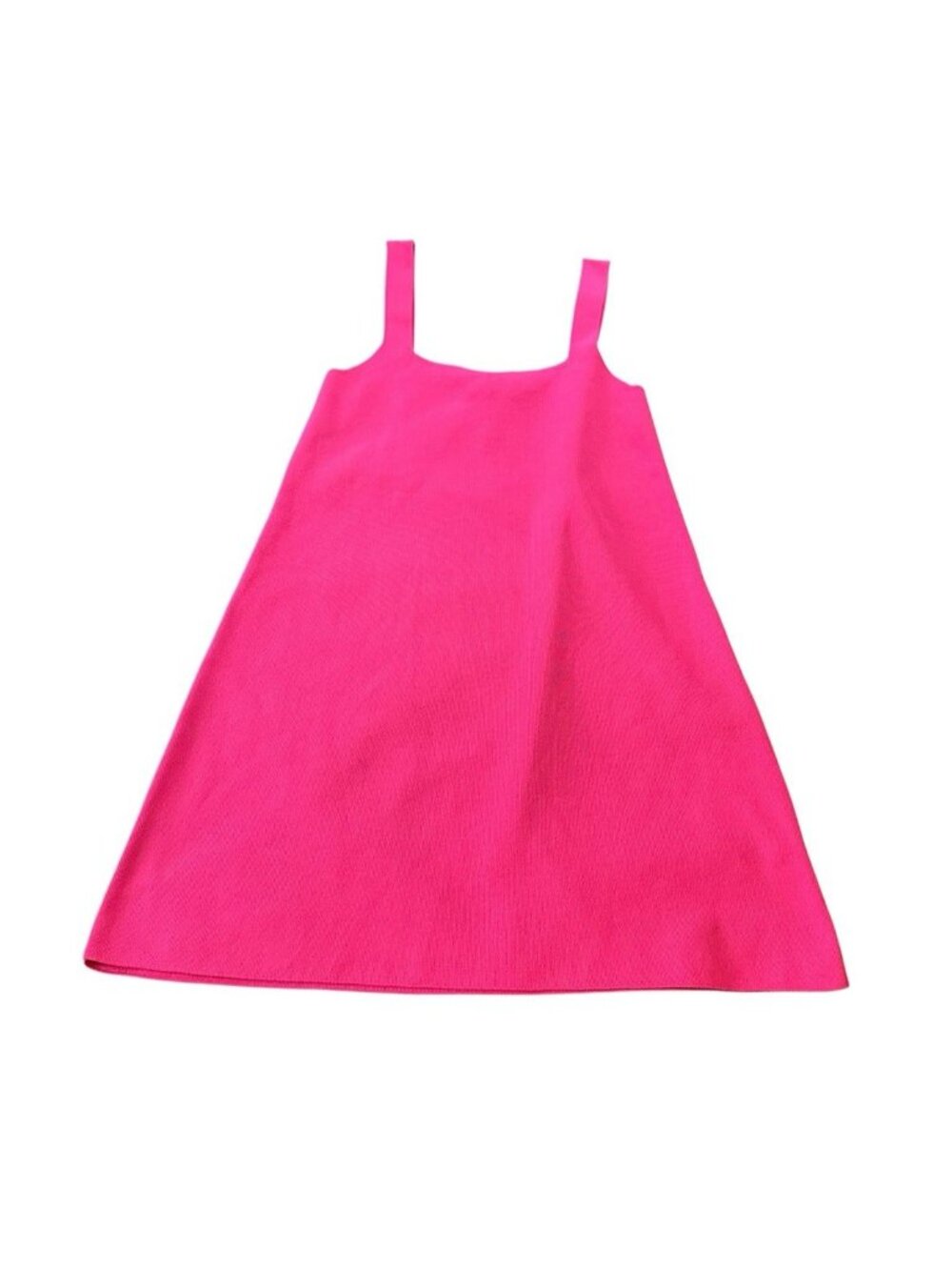 Zara Barbie Hot Pink Mini Dress M Coquette Streetwear Indie Y2K Festival Bodycon